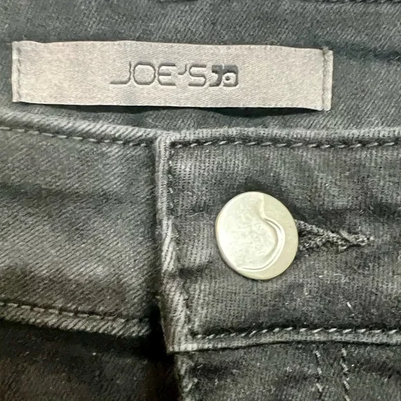 Joes jeans black  stretch wide flare high waist - Picture 3 of 5